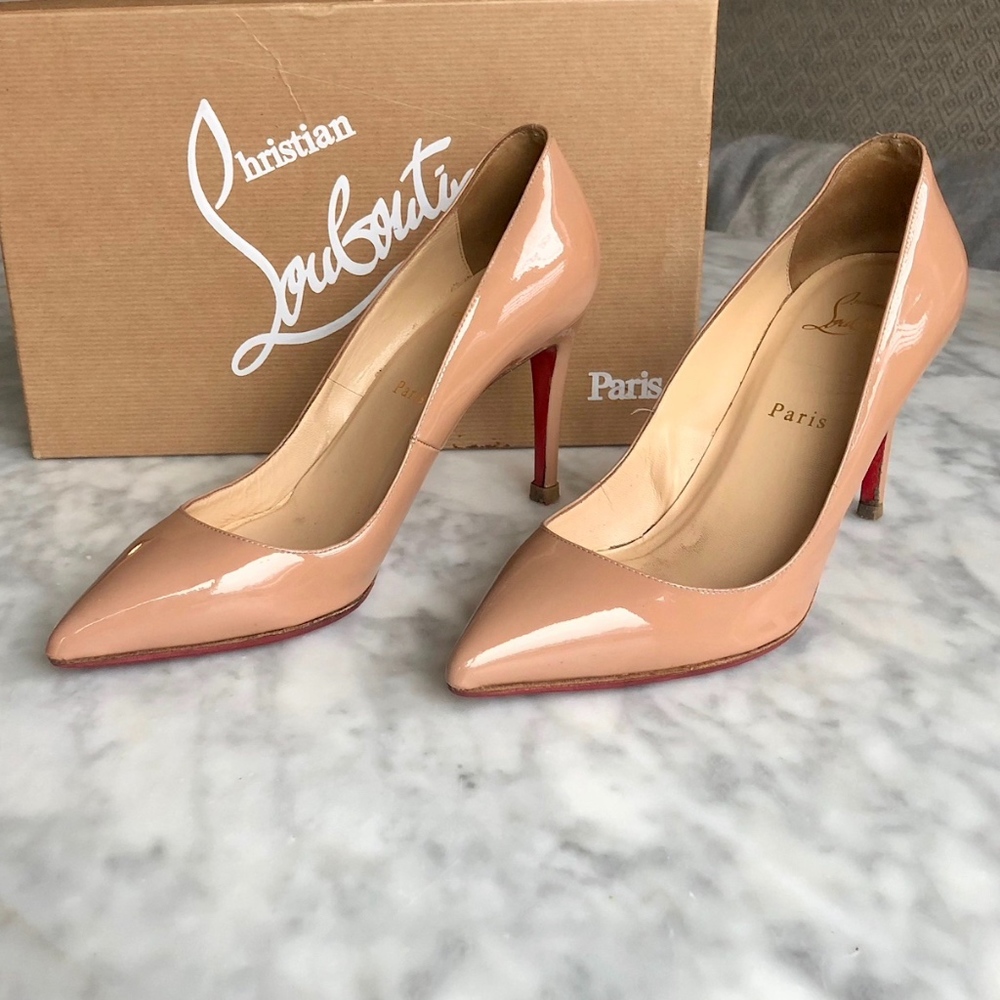 CHRISTIAN LOUBOUTIN Pigalle 85 Pumps Size 37.5